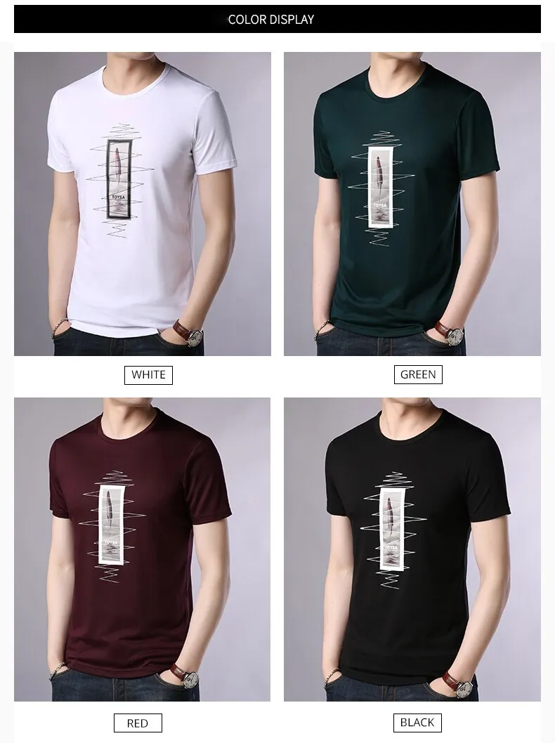 2019 New Fashion Brand T Shirt For Men O Neck Print Street Wear Tops Trending Summer Top Grade Short Sleeve Tee Men Clothing