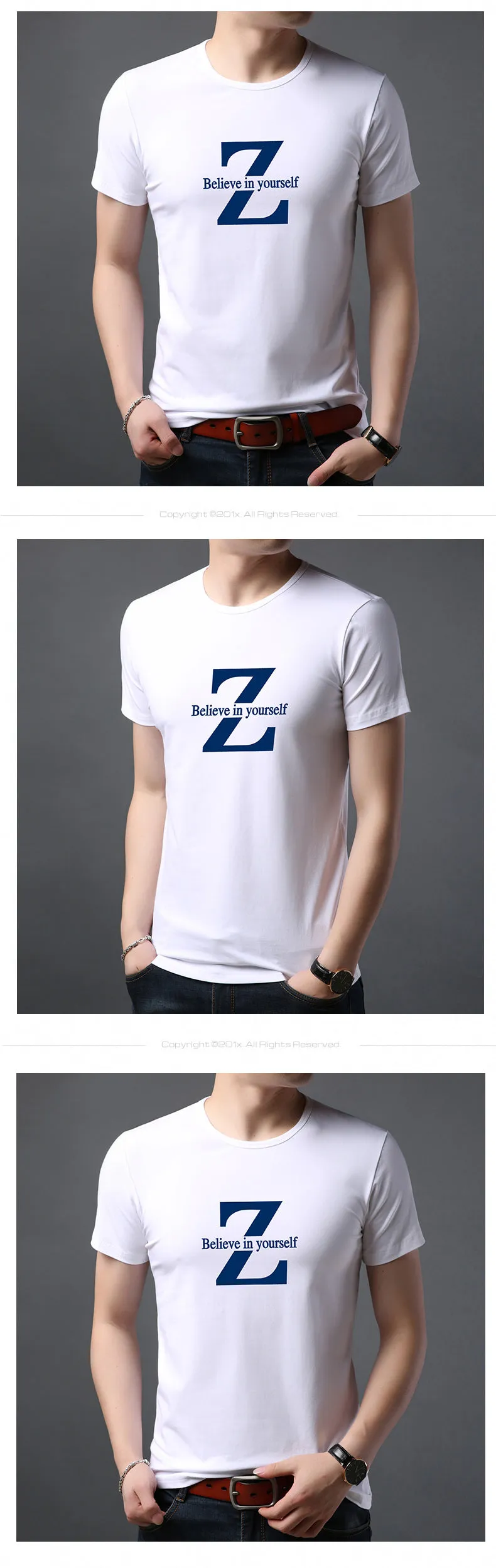 2019 New Fashion Brand T Shirt For Men Pattern Trends Street Wear Tops Trending Summer 100% Cotton Short Sleeve Tee Men Clothes