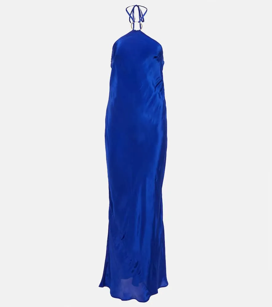 Alexandra Miro Asher halterneck maxi dress