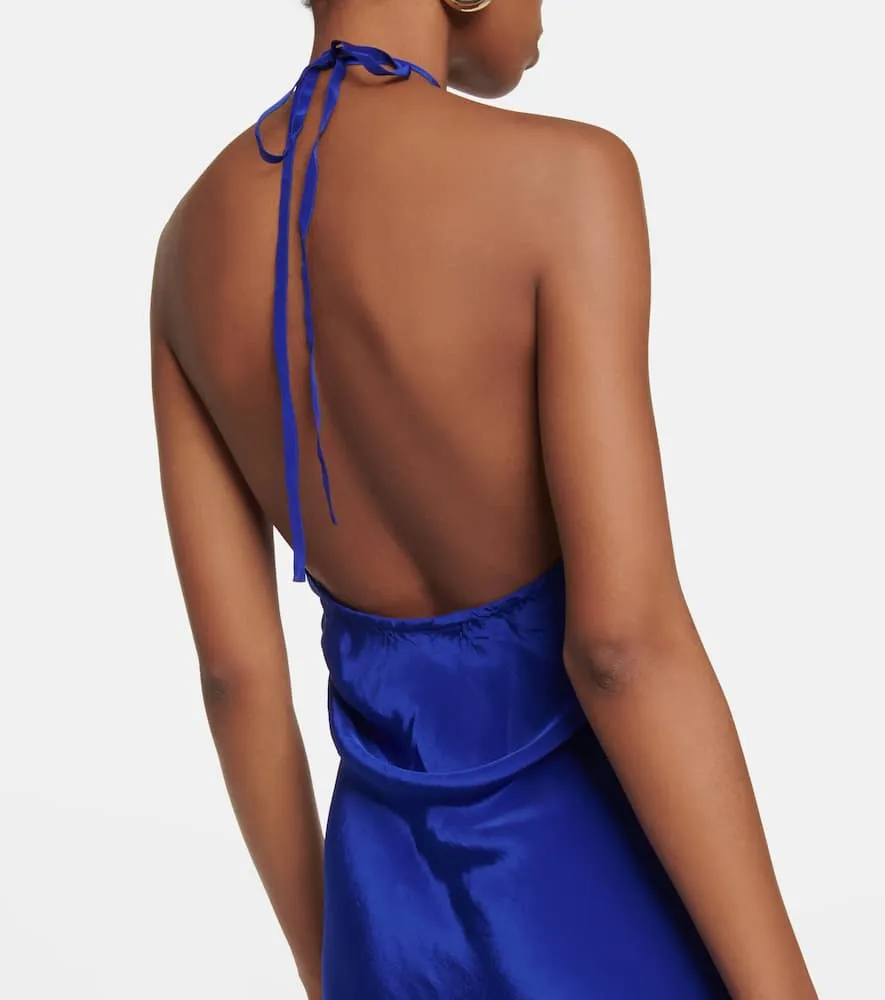 Alexandra Miro Asher halterneck maxi dress