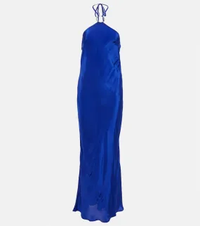 Alexandra Miro Asher halterneck maxi dress