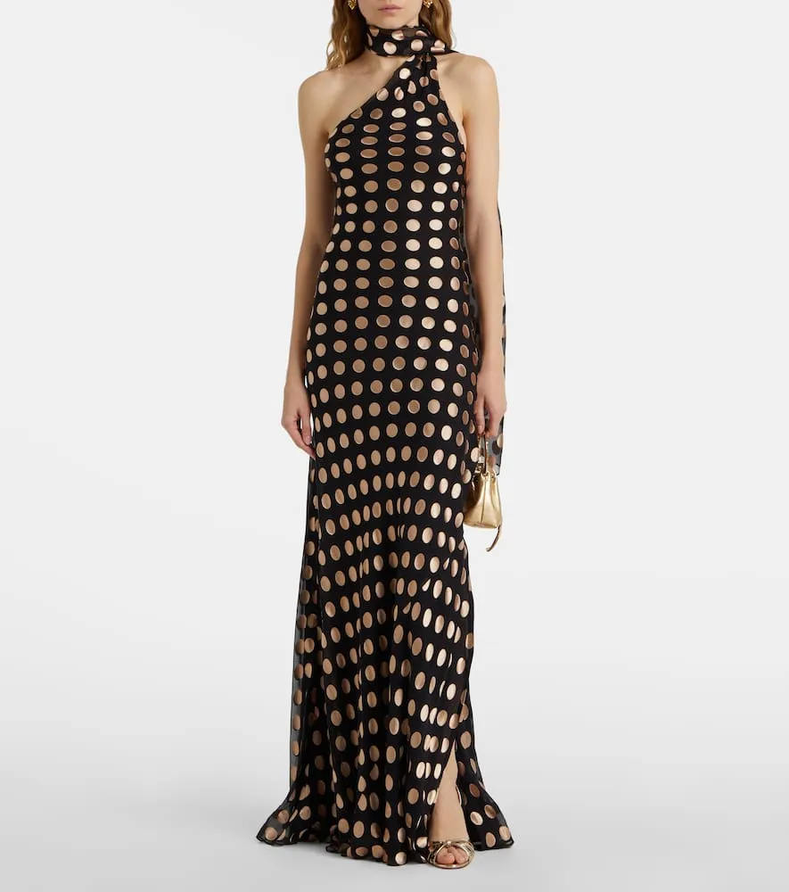 Alexandra Miro Ava one-shoulder maxi dress