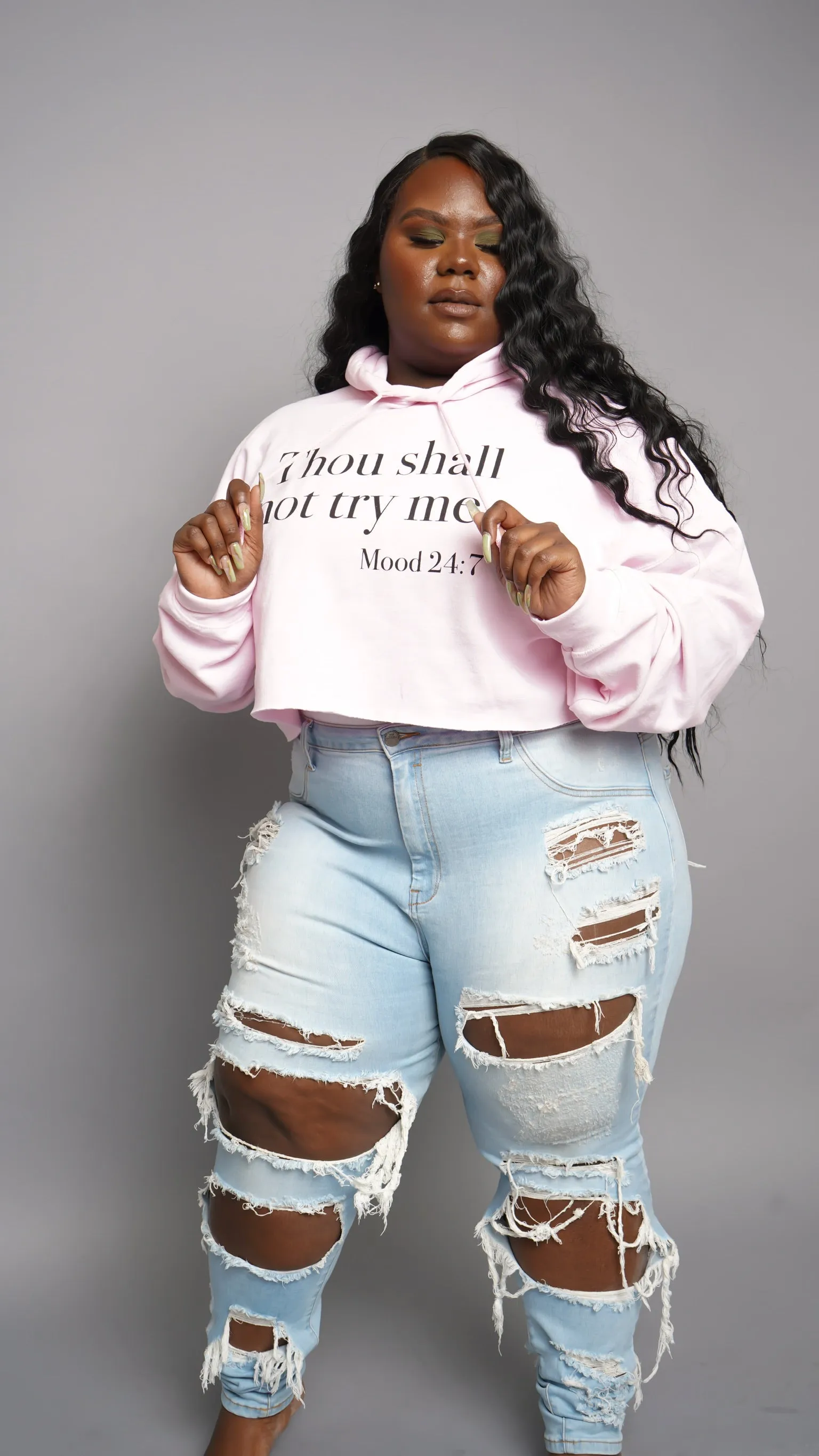 Always On Go Cropped Hoodie