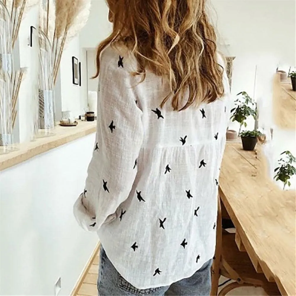 Boho Top - Casual Birds