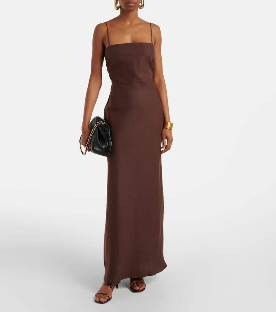 Faithfull Linen maxi dress