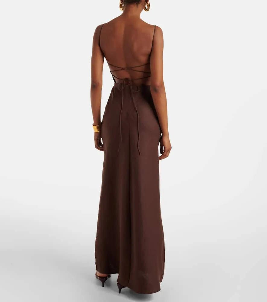 Faithfull Linen maxi dress