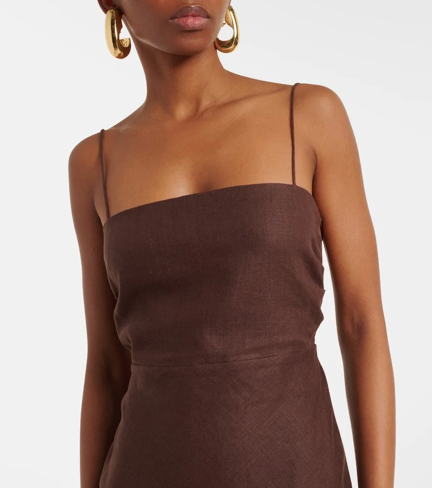Faithfull Linen maxi dress