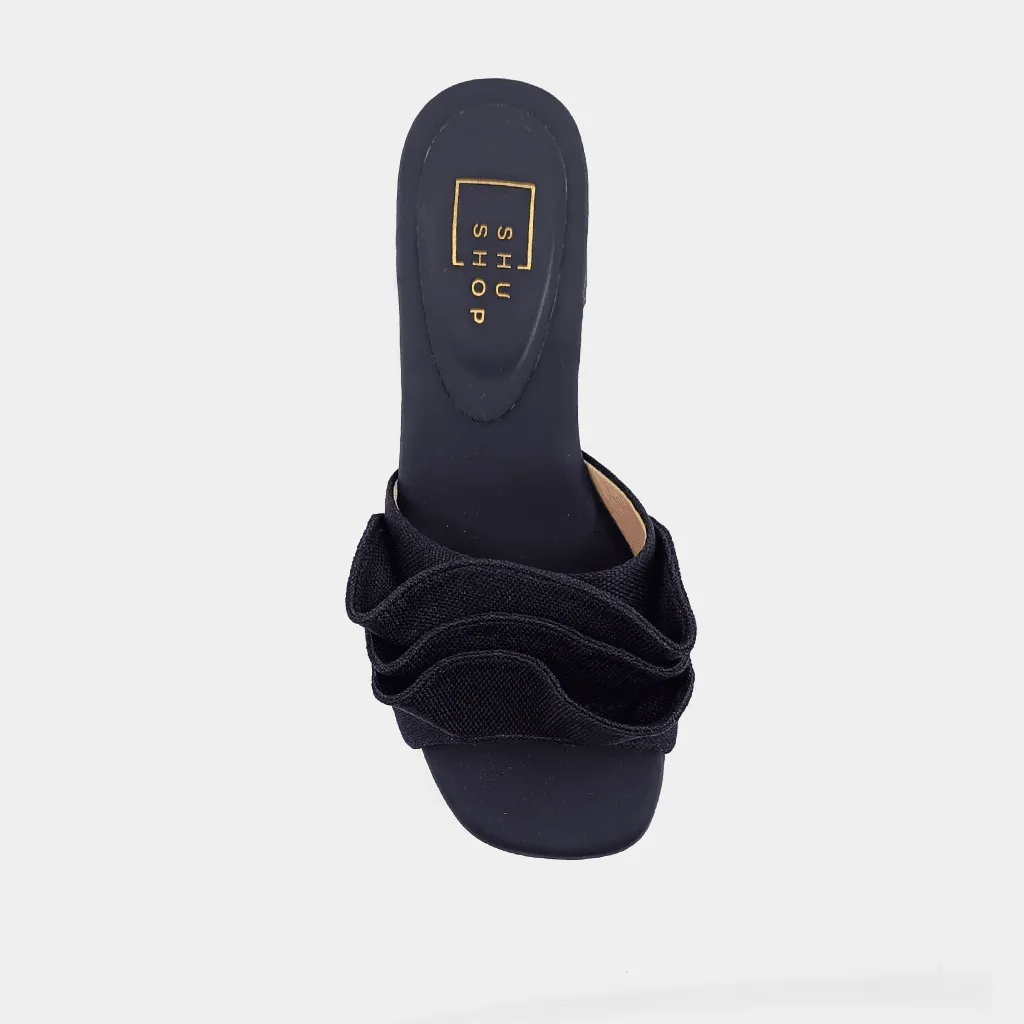 Frances Ruffle Sandal by ShuShop - FINAL SALE