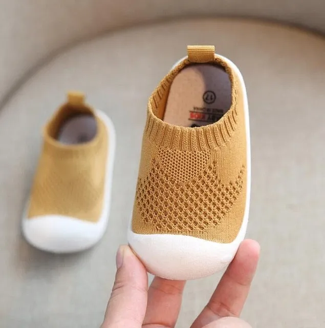 Infant Toddler Shoes Girls Boys Casual Mesh Shoes Soft Bottom Comfortable Non-slip Kid Baby First Walkers Shoes