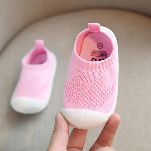 Infant Toddler Shoes Girls Boys Casual Mesh Shoes Soft Bottom Comfortable Non-slip Kid Baby First Walkers Shoes