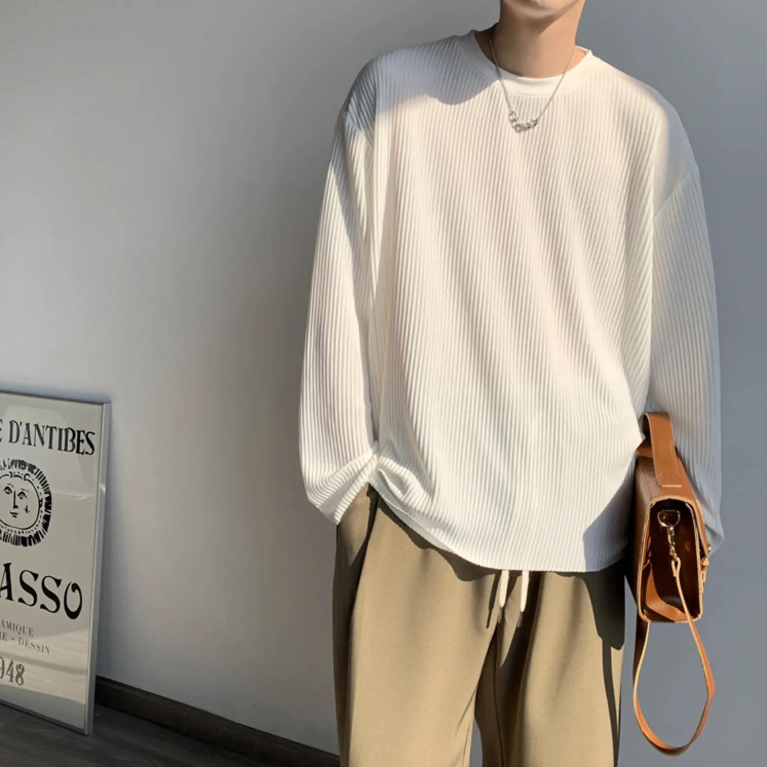 [Korean Style] 4 Colors Casual Loose-Fit T-shirts