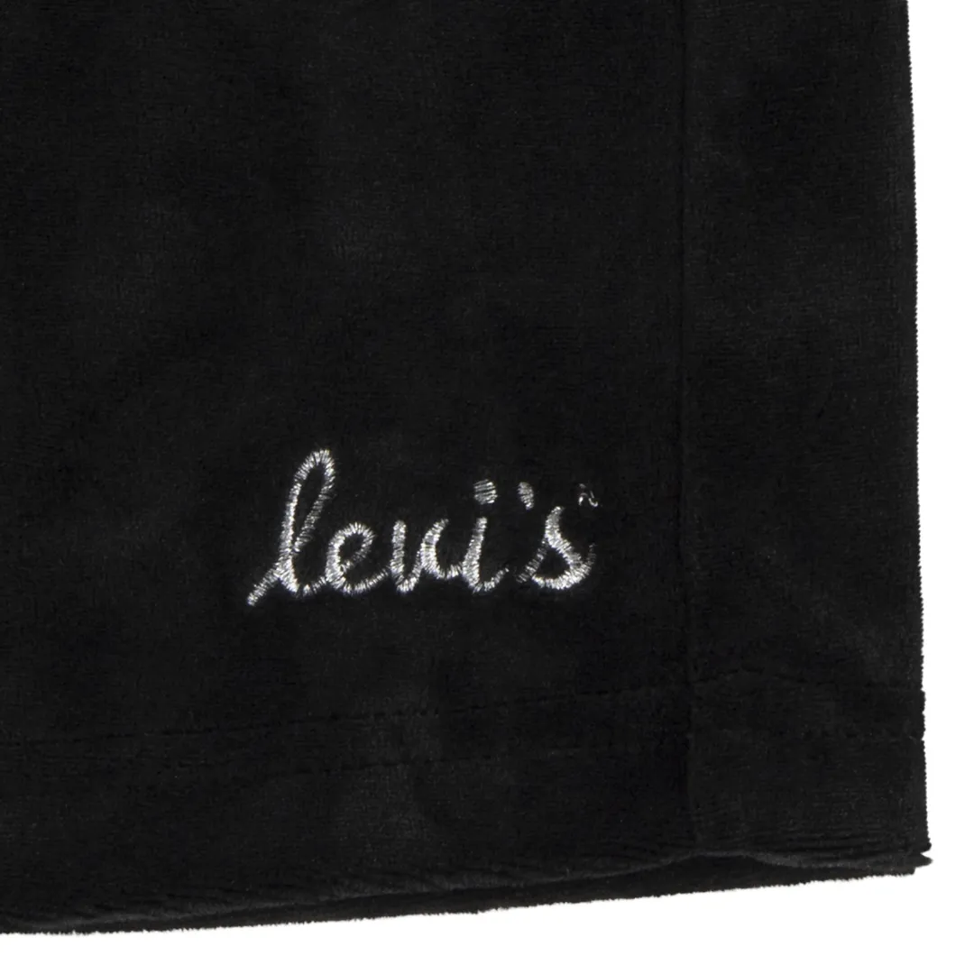 Levi's Velour Wide Leg Pant Caviar (Big Kids)