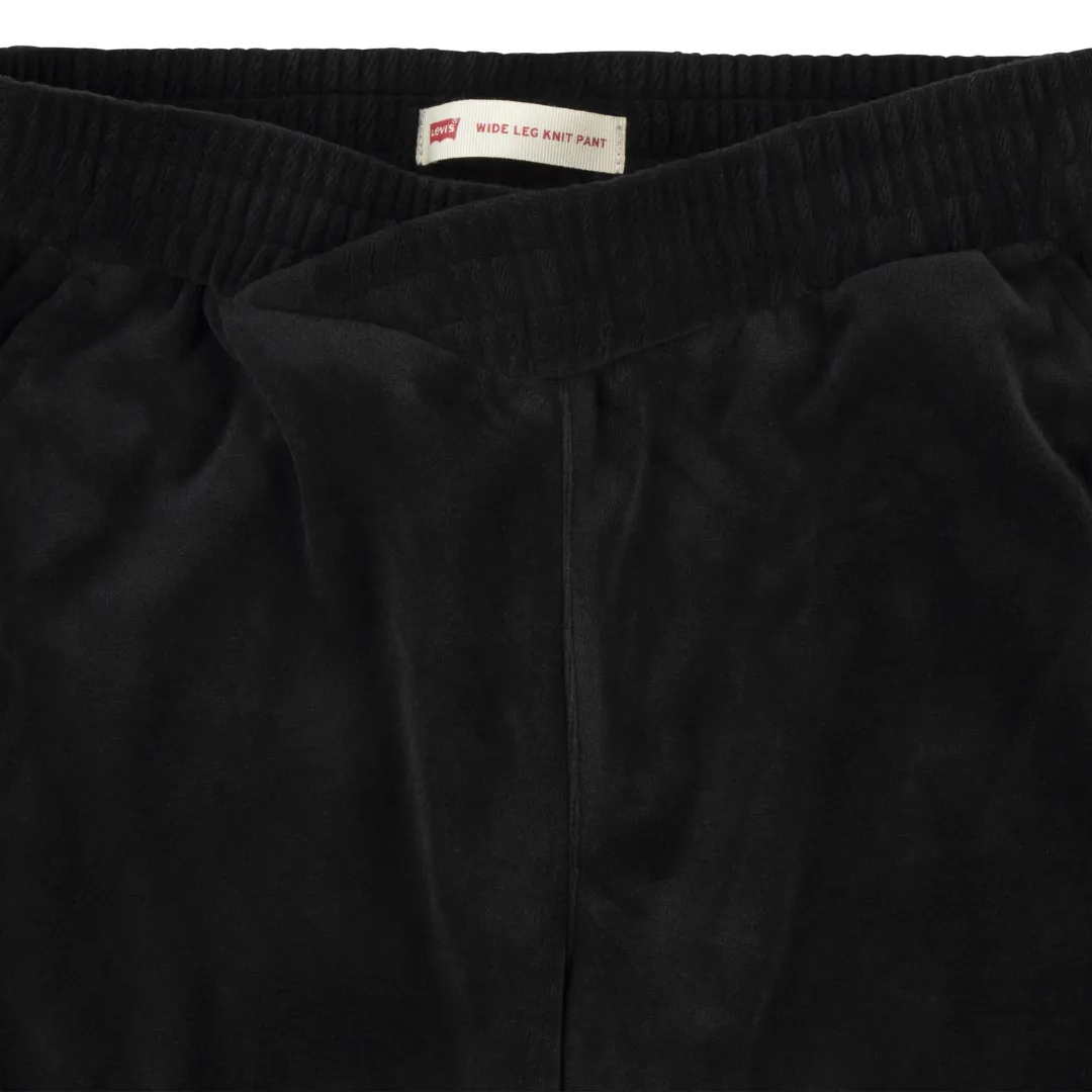 Levi's Velour Wide Leg Pant Caviar (Big Kids)