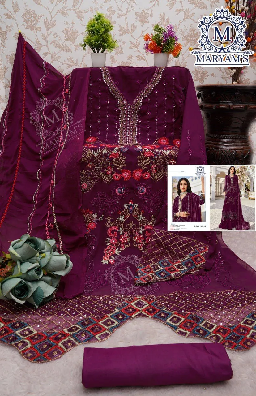 Maryams 156 Pakistani Festive Wear Dress Collection (1205x04)