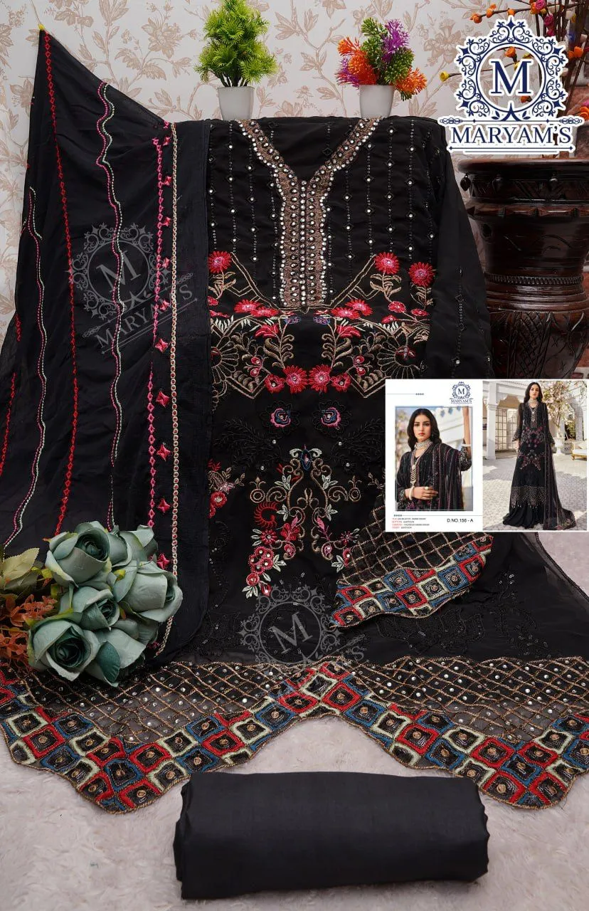 Maryams 156 Pakistani Festive Wear Dress Collection (1205x04)