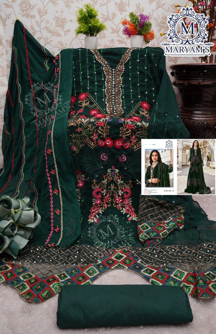 Maryams 156 Pakistani Festive Wear Dress Collection (1205x04)