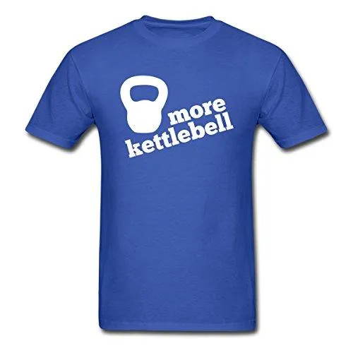 More Kettlebell Men's T-Shirt O-Neck Fashion Casual High Quality Print T Shirt T-shirt Men 2018 New Mens Short Sleeve Tees