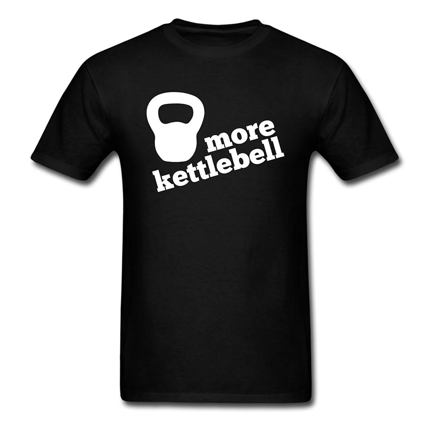 More Kettlebell Men's T-Shirt O-Neck Fashion Casual High Quality Print T Shirt T-shirt Men 2018 New Mens Short Sleeve Tees
