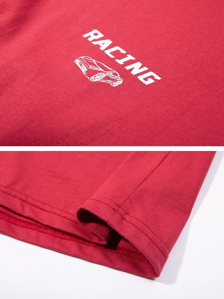 Pioneer camp Pure 100% Cotton Men Tshirt Short Sleeve Printed Casual O-neck Loose Summer T shirt For Men Tops Tees ADT901093