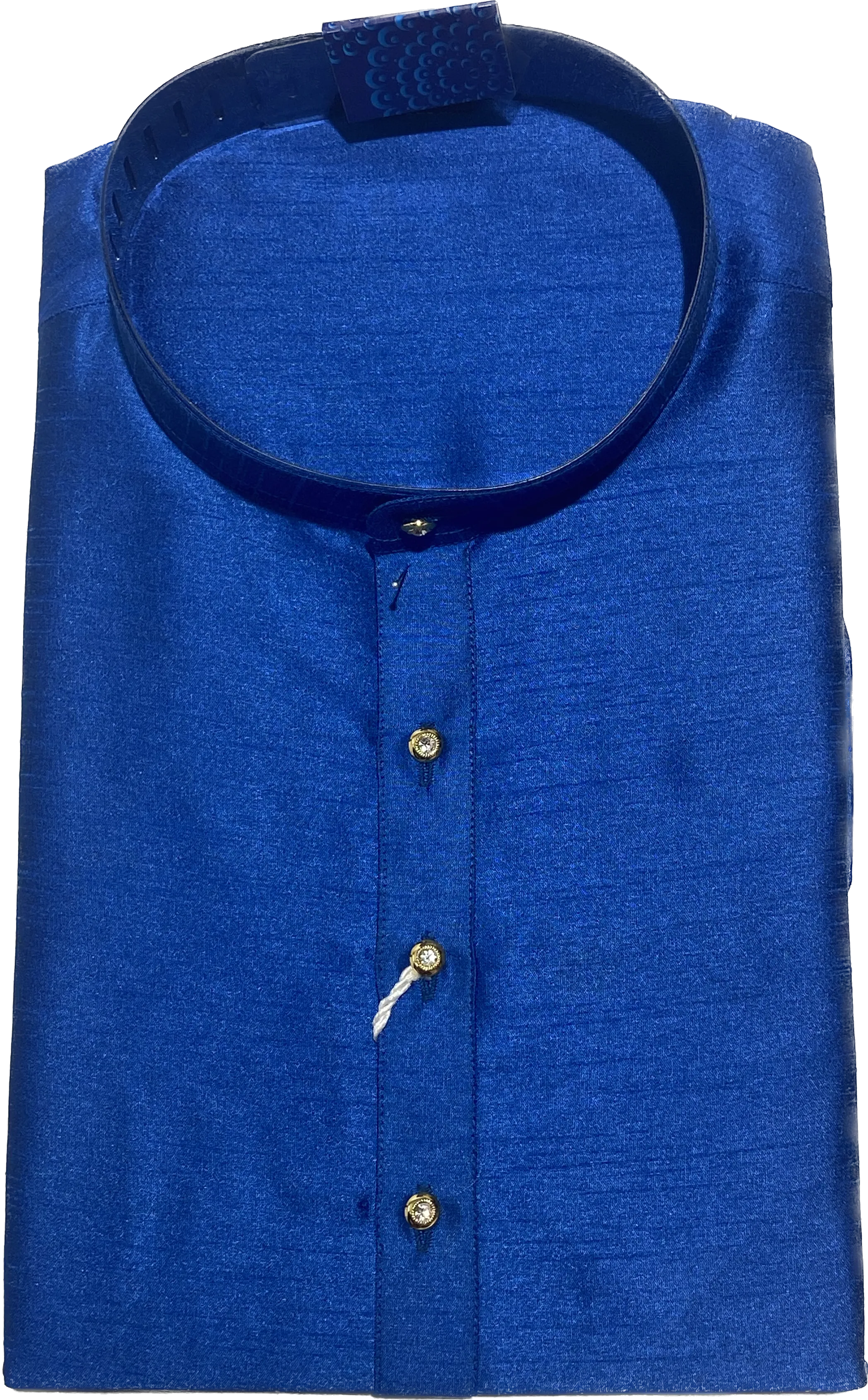 Traditional Raw Silk Kurta for men with beautiful look  - 91023A