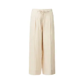 Wide Leg Pants With Tie
